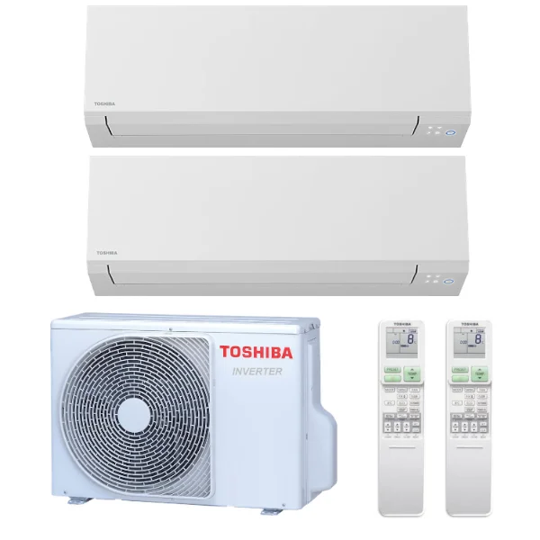 Toshiba Shorai Edge multisplit 2x1 (2x 2,5 kW) včetně montáže